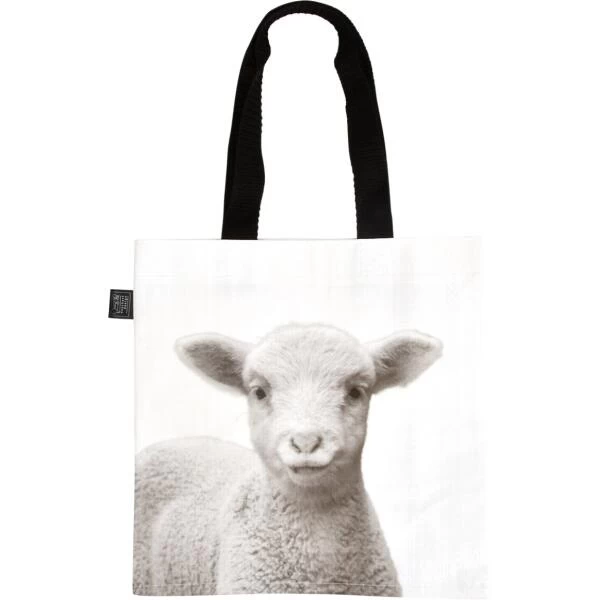 ESSCHERT DESIGN Boodschappentas Jonge Boerderijdieren - Small - Afbeelding 3
