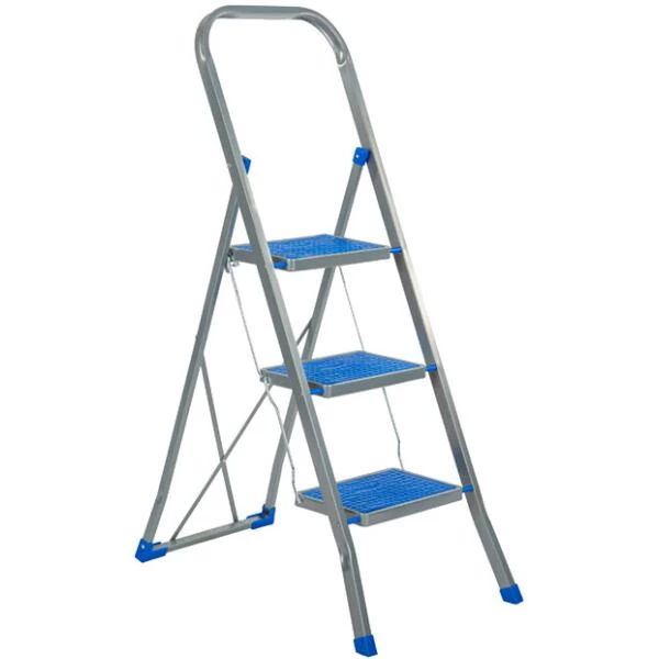 Trapladder Color STEP Met Hoge Beugel - 3 Treden
