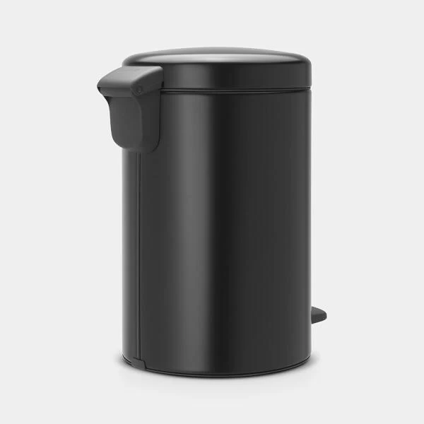 Pedaalemmer NewIcon BRABANTIA - 12 Liter Mat Zwart - Afbeelding 2