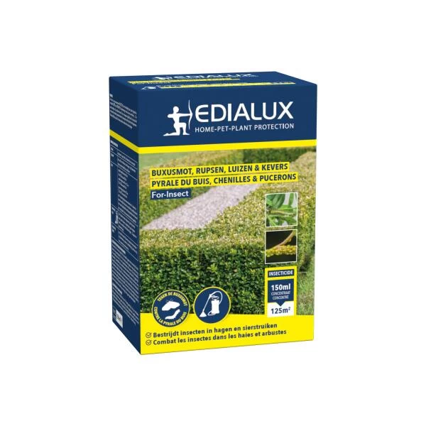 EDIALUX For-insect Buxus - Bestrijding Tegen Buxusmot 150 Ml - Afbeelding 2