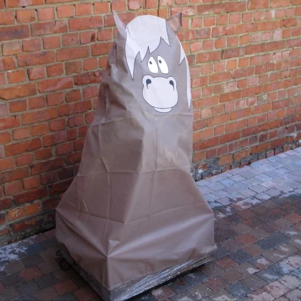 Beschermhoes Planten - Paard - 120 × 120 Cm - Afbeelding 6