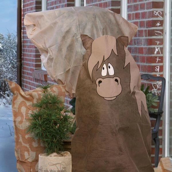 Beschermhoes Planten - Paard - 120 × 120 Cm