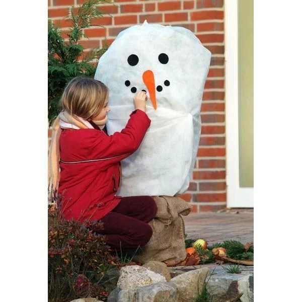 Beschermhoes Planten - Sneeuwman - 130 × 150 Cm - Afbeelding 2