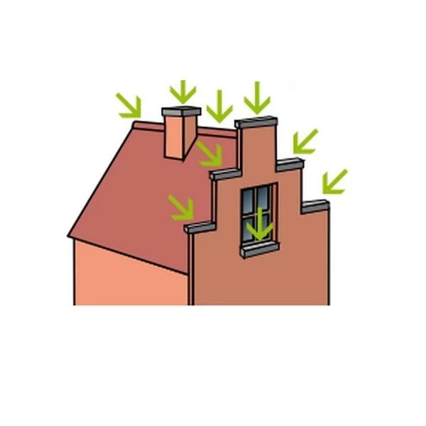 BSI Duivenweringspinnen Inox 150 Cm - Afbeelding 3