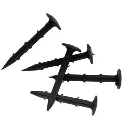 Grondankers Kunststof 3 × 11 Cm - Set Van 100 Stuks