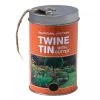 Blikje Met Jute Tuintouw 100 G 3 PLY
