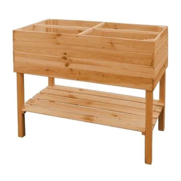 Kweekbak Verhoogd - Honingbruin 100 × 50 × 80 Cm