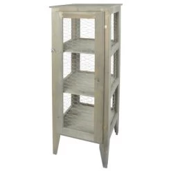 ESSCHERT DESIGN Landelijke étalagekast - Kippengaas