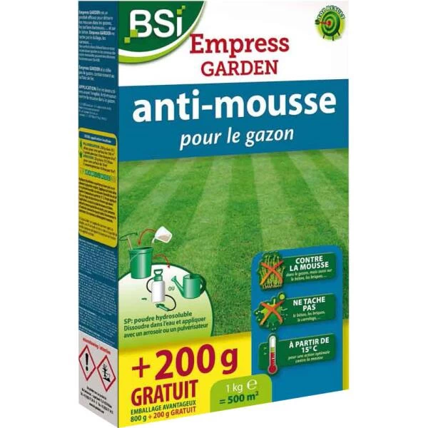 BSI Mosbestrijding Gazon + Verharding - 1 Kg - Afbeelding 2