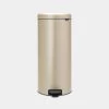 Pedaalemmer NewIcon BRABANTIA - 30 Liter Champagne