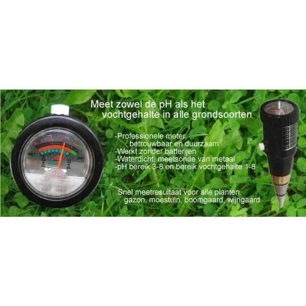 Professionele PH En Vochtmeter - Afbeelding 2