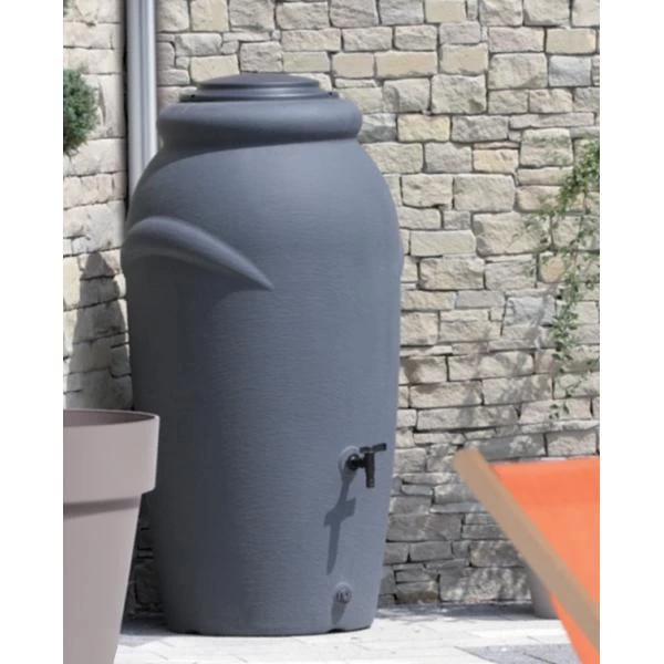 Regenton Antraciet SLIMFIT - 210 Liter - Afbeelding 2