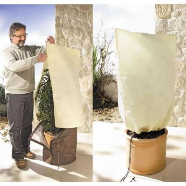 Thermobeschermhoes XL Voor Planten - 80 × 100 Cm - Afbeelding 3