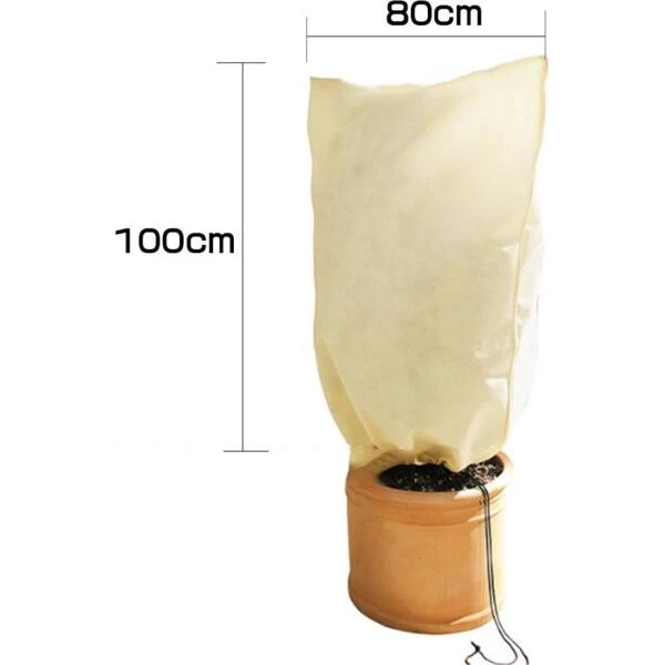 Thermobeschermhoes XL Voor Planten - 80 × 100 Cm - Afbeelding 4