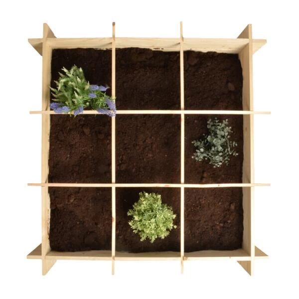 ESSCHERT DESIGN Vierkante Meter Tuin In Hout - 150 L - Afbeelding 2