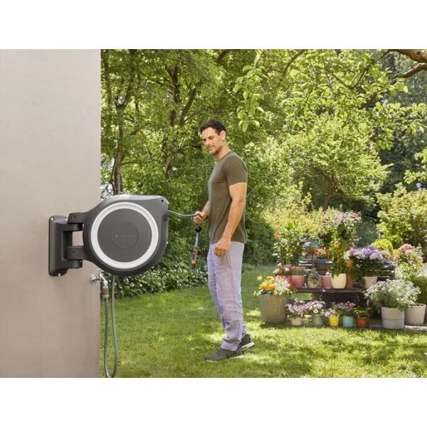 Wandslangenbox GARDENA RollUp Wit - XL - 35 M - Afbeelding 4